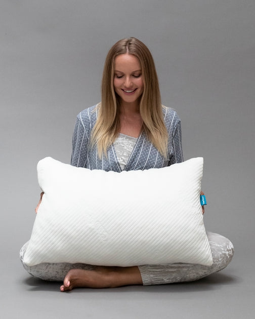 The CBD Pillow ventilated memory foam core